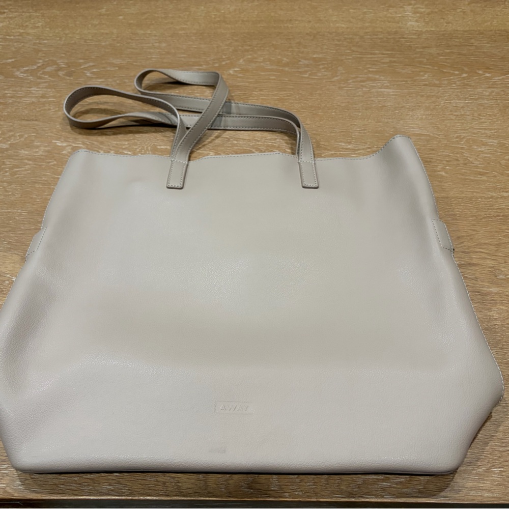 Away Blush Cream Tote Bag